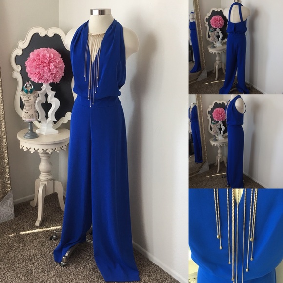 Nine West Pants - ❤️SOLD IN Boutique ❤️ Nine West Blue Jumpsuit